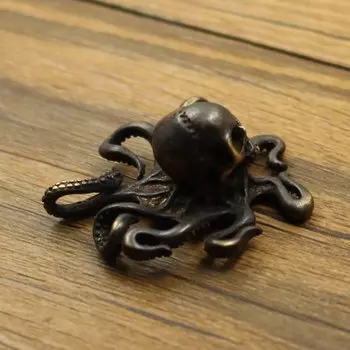 Медные фигурки осьминога череп XMSJ