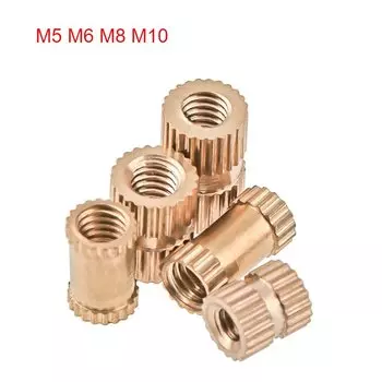Медные гайки с внутренней резьбой, 3-20 шт