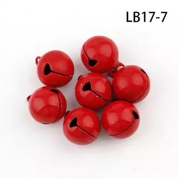 Медные колокольчики Ywbeads, 30 шт., красный, 8/10/12 мм