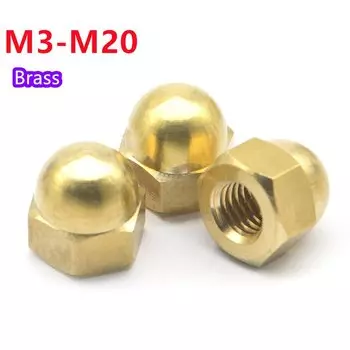 Медные накидные гайки M3-M20