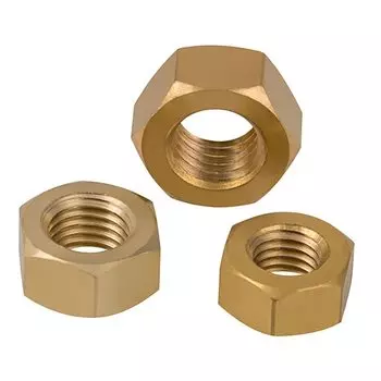 Медные шестигранные гайки KEETOGETHER M1.4 M1.6 M2 M2.5 M3 M4 M5 M6 M10 M12 M14 M16 M18 M20 M22 M24