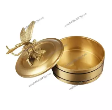 Медные украшения Латунная шкатулка для драгоценностей Украшения комнаты