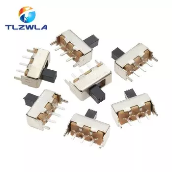 Медные вертикальные переключатели SS12F44 10 шт.