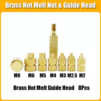 Медные вставные гайки YMAX M2 M3 M4 M5 M6 M8