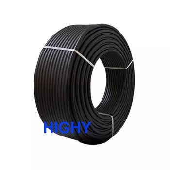 Медный электрический провод RVV черный 17 AWG 1MM2 10 м