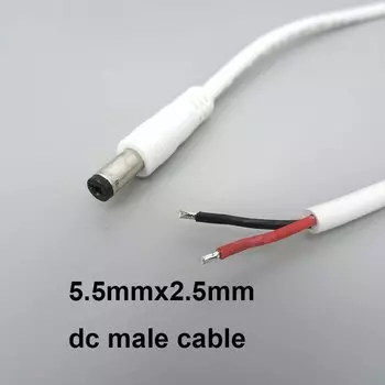 Медный кабель питания 5,5 мм x 2,1 мм 0,2 м/1 м