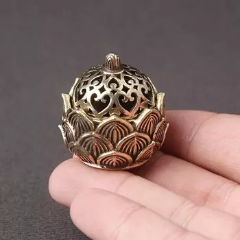 Медный лотос курильница MOONBIFFY