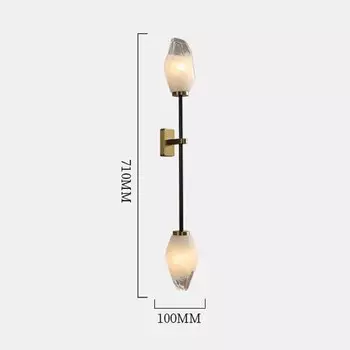 Медный настенный светильник LASHA