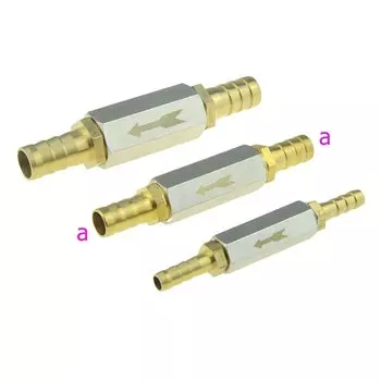 Медный обратный клапан WYWBEY 6 мм 8 мм 10 мм 1/4