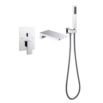 Медный скрытый смеситель для ванны OEING