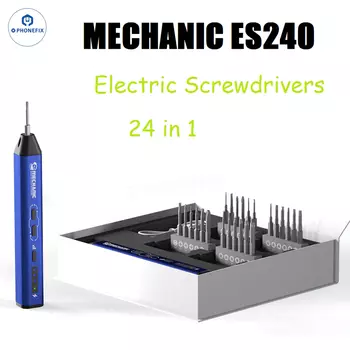 Механическая электрическая отвертка ES480 48в1 ES240 24в1 набор для iPhone мобильного телефона камера часы хост ремонт набор инструментов для разборки