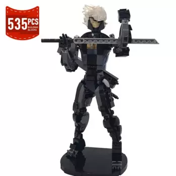 Механическая фигурка-конструктор MOC из серии Game, строительные блоки Raiden, модель MOC-152066 Game, игрушечная фигурка-конструктор, праздничный подарок