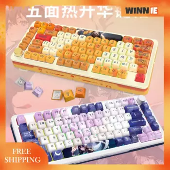 Механическая клавиатура Redragon Ks82pro, беспроводная клавиатура 2,4g с горячей заменой, 82 клавиши, клавиатура для E-sport, Rgb, аксессуары для ПК, для Win/mac, подарок