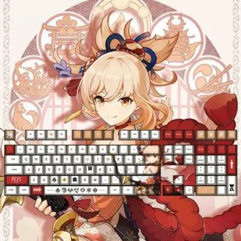 Механическая клавиатура с 108 клавишами для косплея, OEM