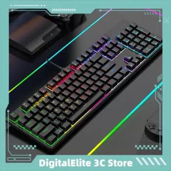Механическая клавиатура с Rgb-подсветкой, 104 клавиш