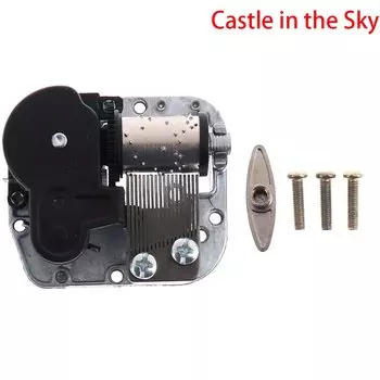 Механическая музыкальная шкатулка TPXCKz серебристого цвета