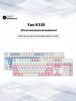 Механическая Проводная клавиатура MECHREVO Yao K330, 104 клавиш