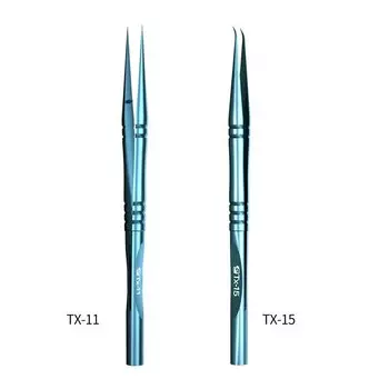 Механические аксессуары, пинцет из титанового сплава, Немагнитный, с высокой твердостью, сверхточный Пинцет для ремонта микросхем интегральной схемы телефона