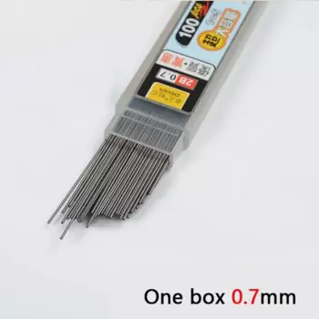 Механические карандаши Kawaii, стержни 0,5/0,7 мм, 100 шт.