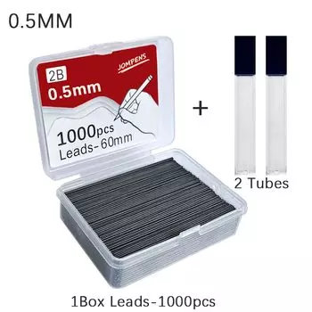 Механические карандаши MROOFUL 0,5 0,7 0,9 мм 2B 60 мм