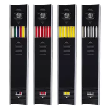 Механические карандаши MROOFUL 3.0 мм черный/желтый/красный