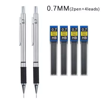 Механические карандаши MROOFUL, металлические, 6 шт.