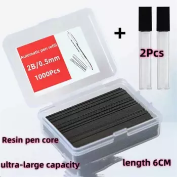 Механические карандаши QIANKONG 1000 шт., 0,5/0,7 мм, 2B