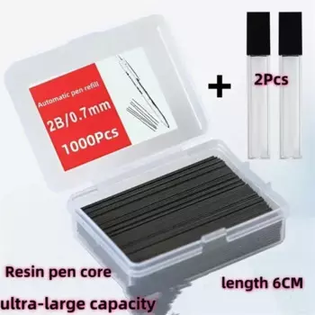 Механические карандаши QIANKONG 1000 шт., черные, 0,5/0,7 мм