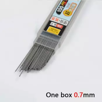 Механический грифель MROOFUL 0,5 мм/0,7 мм 2B 100 шт.