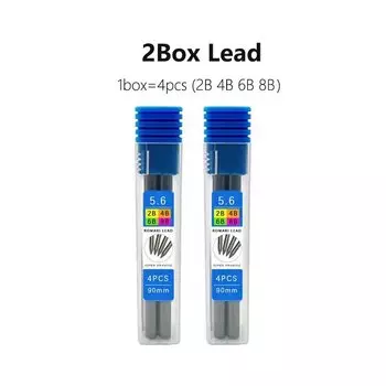 Механический карандаш MROOFUL металлический 5,6 мм 2B 4B 6B 8B