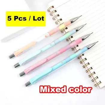 Механический карандаш PYWNJU 0,9 мм синего/розового/голубого/оранжевого цвета