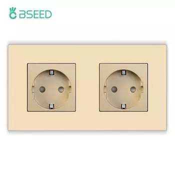 Механический выключатель BSEED 1/2/3 Gang золотой