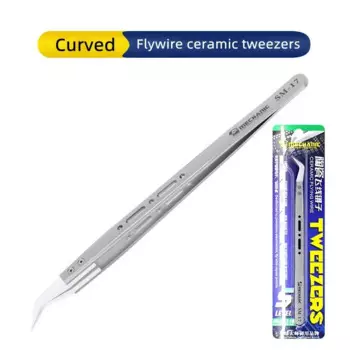 МЕХАНИК SM-11 SM-17 керамический пинцет для ремонта летающей проволоки для печатной платы мобильного телефона, зажимной пинцет для цифрового ремонта