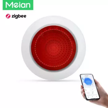 Сирена MEIAN Tuya Zigbee 100 дБ