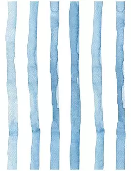 Meihodan Виниловые обои в полоску синие/белые
