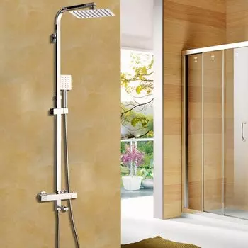 MEKKHALA Термостатический смеситель для душа с ручным душем 8 дюймов