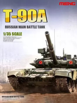 MENG Military Танк Модель для сборки Kit TS-006 T-90A российский главный боевой танк 1/35