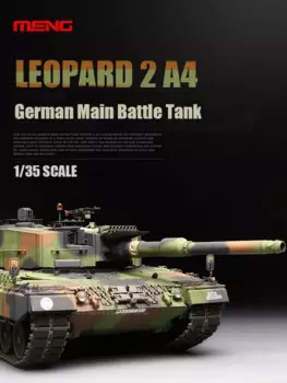 MENG Сборная модель танка, модель модели TS-016 Hyundai Leopard 2A4, основной боевой танк 1/35