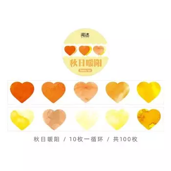 Mengtai Радужная фруктовая серия маскировочная лента