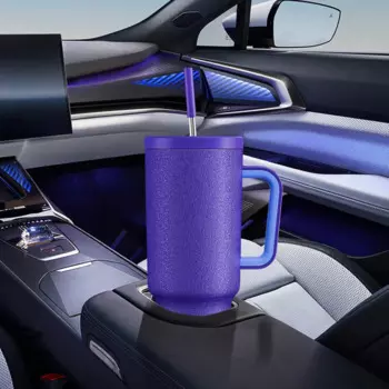 Meoky вакуумный термос темно-синий