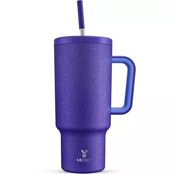 Meoky 40 унций вакуумная чашка темно-синяя