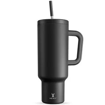 Meoky вакуумная кружка из нержавеющей стали 1,5 л черная