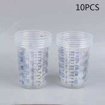 Мерные чашки BIGHSM для смешивания краски, 10 шт.
