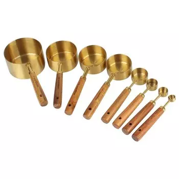 Мерные ложки NICEYARD из нержавеющей стали 8 шт.