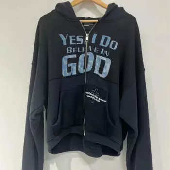 Мешковатые велюровые мешки ERD 2024ss высокого качества, с надписью «CREE In God»