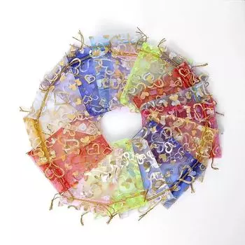 Мешочки из органзы Ywbeads 7х9 см