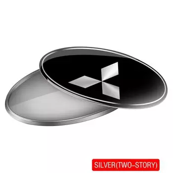 Металлическая 3d-эмблема кузова автомобиля из цинкового сплава, значок, внешние декоративные наклейки для Mitsubishi Outlander Pajero Lancer