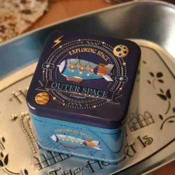 Металлическая 3D коробочка для сладостей lyybx