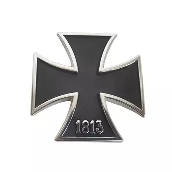 Металлическая 3D наклейка на автомобиль, Мальтийский крест 1813, эмблема для автомобиля, мотоцикла эмблема на багажник, наклейка, Стайлинг автомобиля