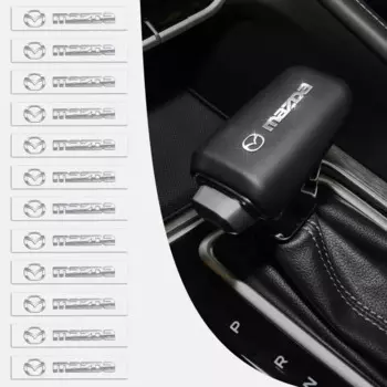 Металлическая эмблема автомобиля, наклейки на стеклоочистители, светоотражающие декоративные наклейки для Mazda 2 3 5 M5 Ms CX-4 CX-5 CX6 M3 M6 MX3 MX5 Rx8, автомобильные аксессуары